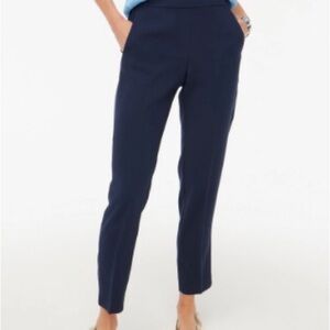 J. Crew Navy Slim-Fit Ankle Pants